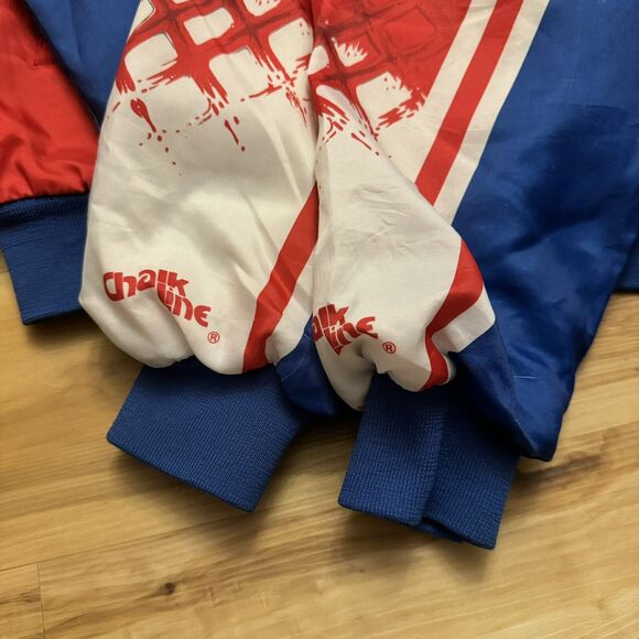 Vintage Chalk Line Montreal Canadiens Fanimation Jacket NHL Hockey 90s Large - Picture 5 of 9